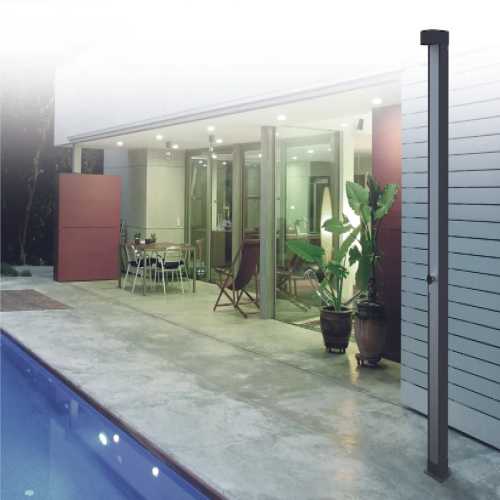 Solar shower Astralpool Angel 1/2 "1 gray PVC jet