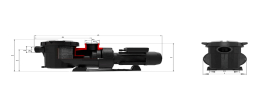 Filtration pump Astralpool Victoria Plus Silent 1CV