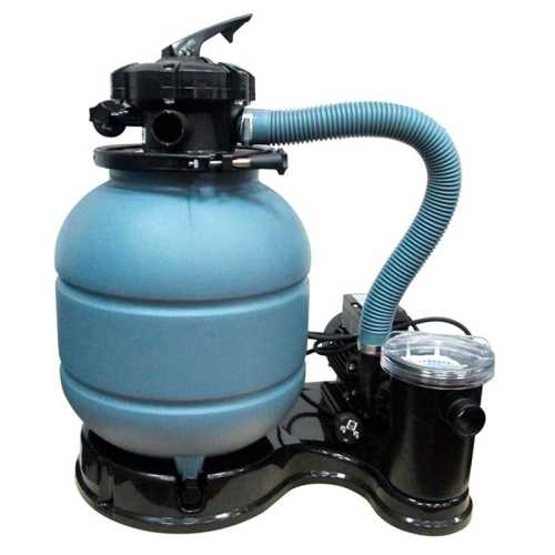 Filtre monobloc galactique avec pompe Ø380 mm 5 000l / h avec vanne 5 positions