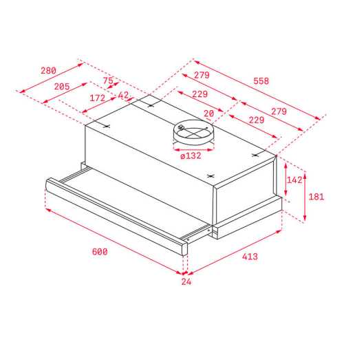 Campana Teka TL6310 B Black