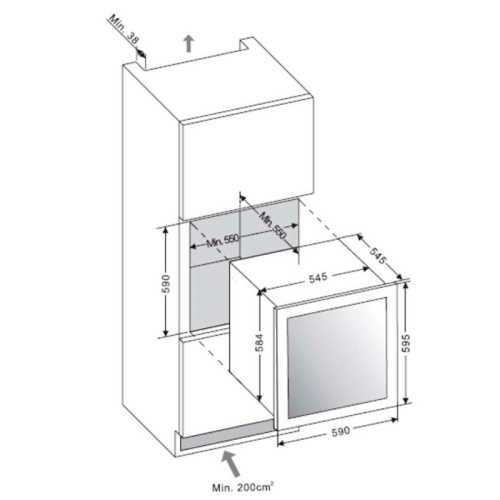 Vinoteca Fagor 3WCI6040N