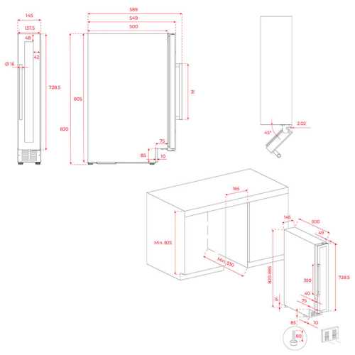 Vinoteca Teka RVU10008