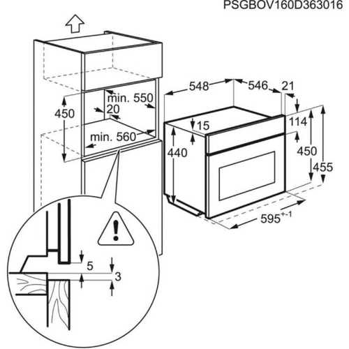 Horno Multifunción SenseCook AEG KEE542020M