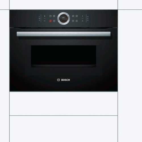 Horno Multifunción con Microondas Bosch CMG633BB1 Serie8 'Infinity
