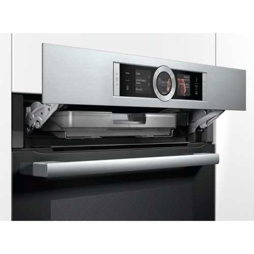 Horno Multifunción con Vapor 100% Bosch CSG636BS3 Serie8