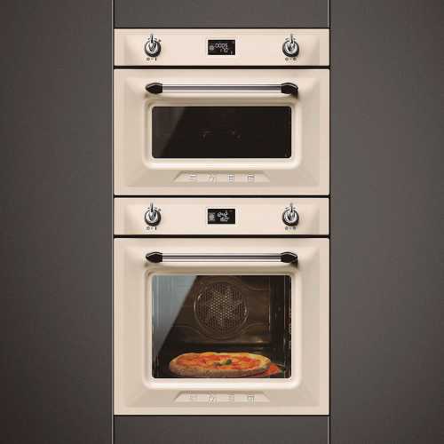 Horno Multifunción con Microondas Smeg SF4920MCP1