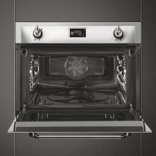 Multifunction oven with Microwave Smeg SF4920MCX1