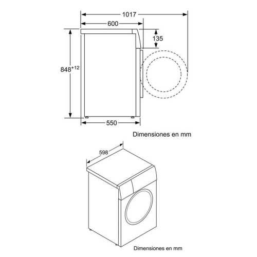 Washing machine Bosch 7Kg WAN24263ES