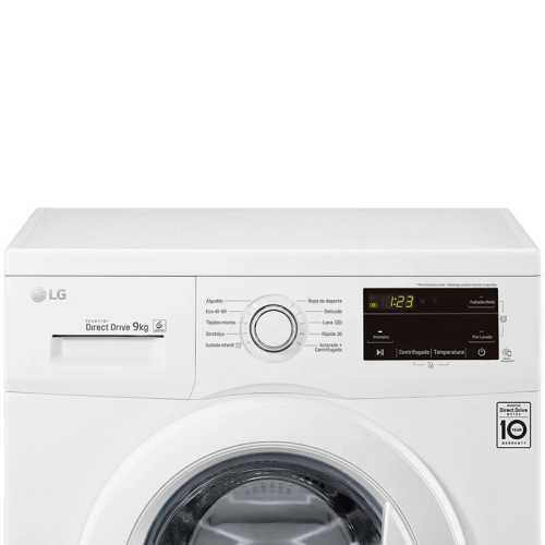 Lavadora 9Kg LG F4J3VY3W