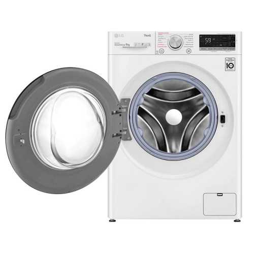 Lavadora 9Kg LG F4WV5509SMW