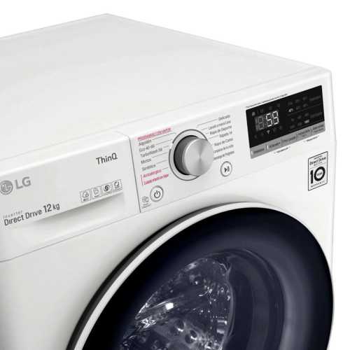 Washing machine 12Kg LG F4WV5012S0W