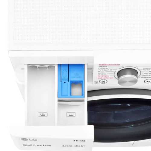Lavadora 12Kg LG F4WV5012S0W