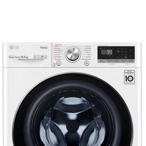 Washing machine 10.5Kg LG F4WV7010S2W