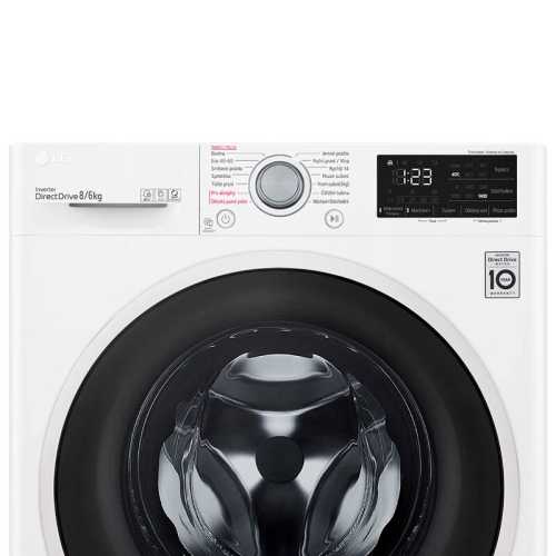 Washing machine 8Kg LG F4DV3108S0W