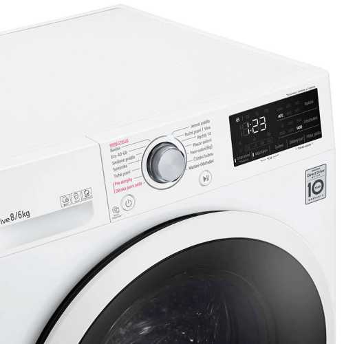 Lavasecadora 8Kg LG F4DV3108S0W