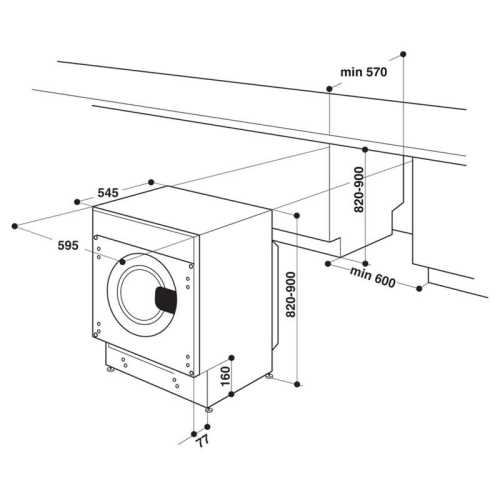 Washing machine 9Kg Hotpoint BIWDHG961484EU