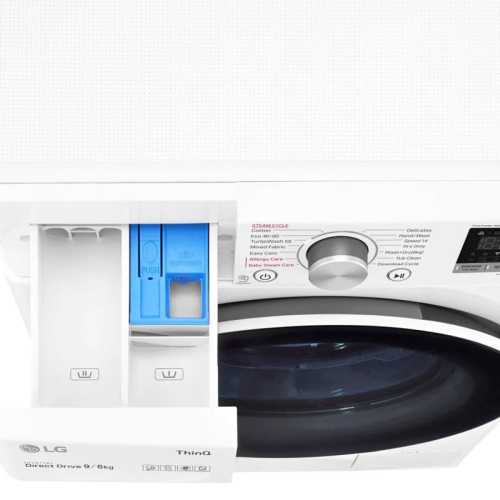 Lavasecadora 9Kg LG F4DV5009S0W