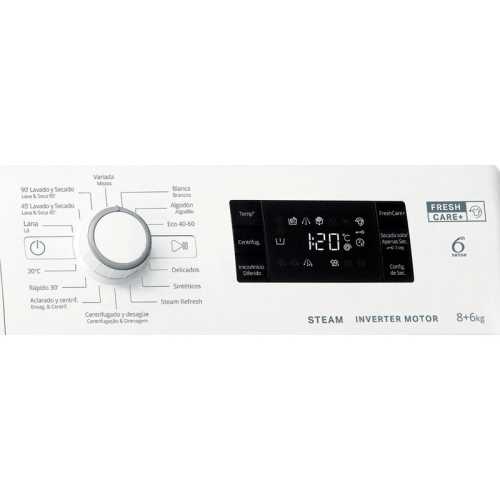 Washing machine 8Kg Whirlpool FWDG861483WVSPTN