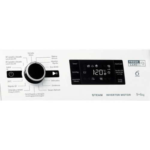 Lavasecadora 9Kg Whirlpool FWDG961483WBVSPTN