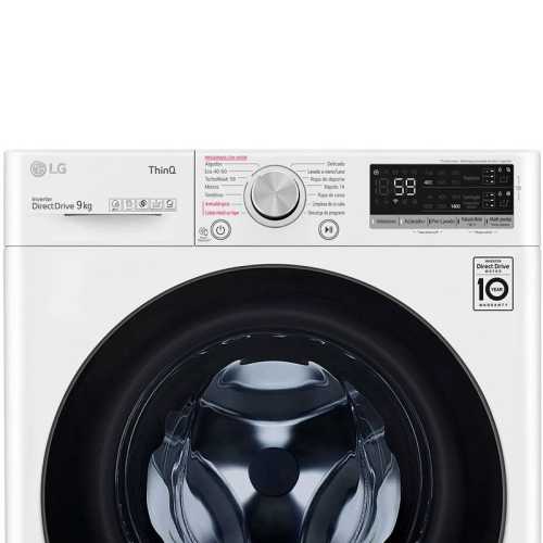 Lavasecadora 9Kg LG F4DV5509SMW