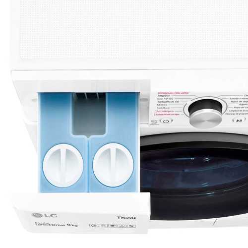 Washing machine 9Kg LG F4DV5509SMW