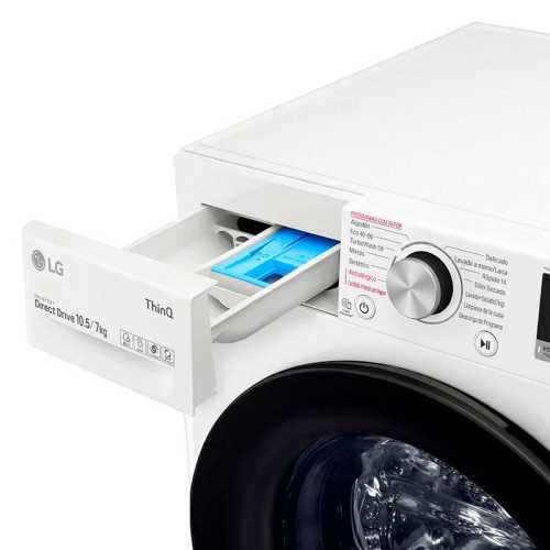 Washing machine 10.5Kg LG F4DV5010SMW