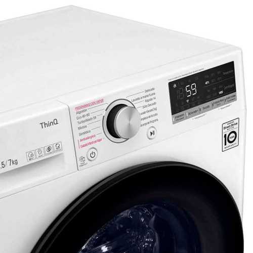 Washing machine 10.5Kg LG F4DV5010SMW