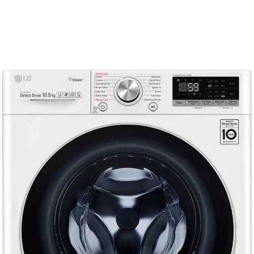 Washing machine 10.5Kg LG F4DV7010S1W
