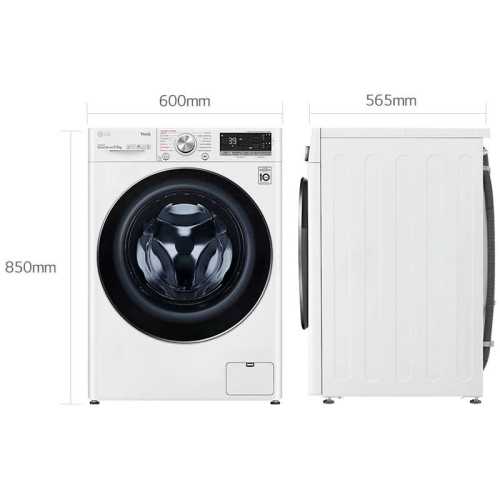 Lavasecadora 9Kg LG F4DV7509S2W