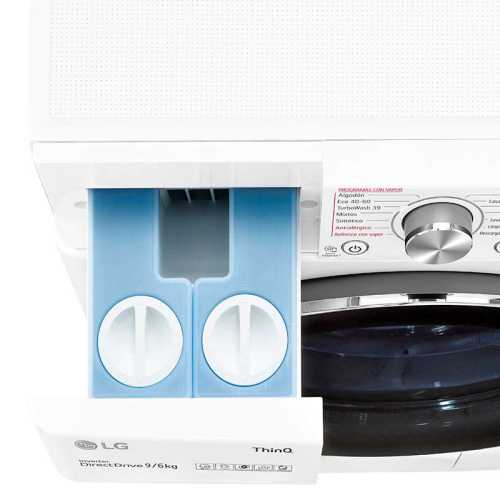 Lavasecadora 9Kg LG F4DV7509S2W