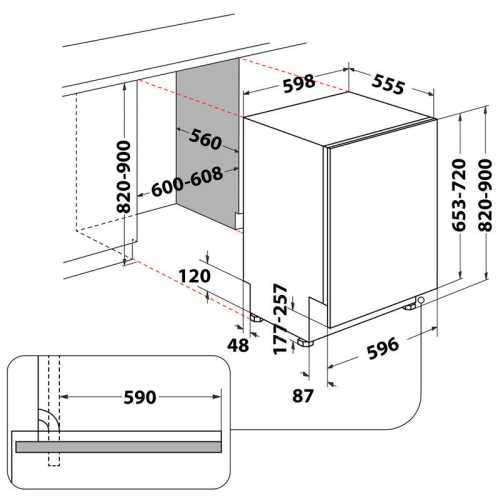 Lavavajillas Hotpoint HI5030WEF