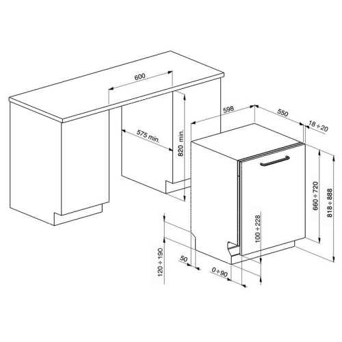 Lavavajillas Smeg K ST211DS