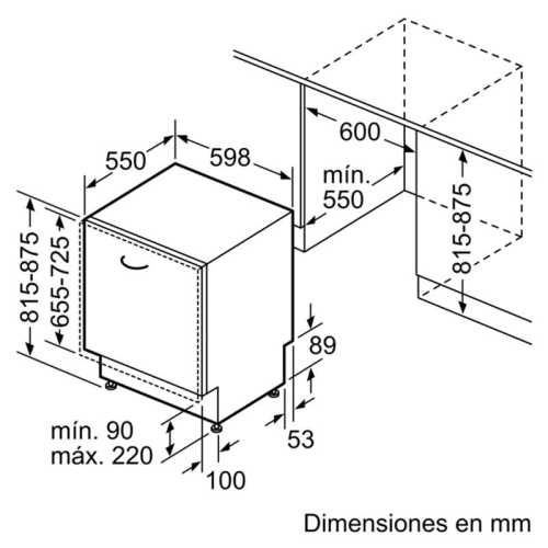Lavavajillas Bosch SMV4HCX48E