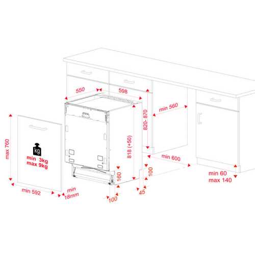 Lavavajillas Teka DFI46950 WH