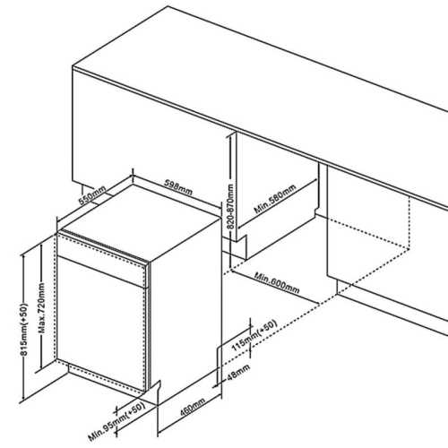 Lavavajillas Fagor 3LVF622IT