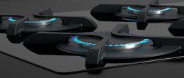 Gas glass plate Teka GBC64003KBA But (NAT)