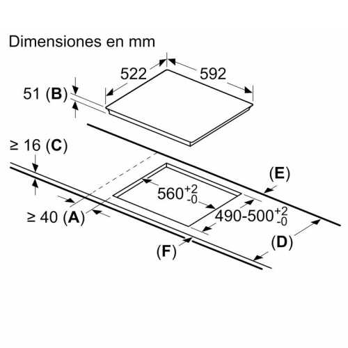 Induction plate Balay 3eb864en