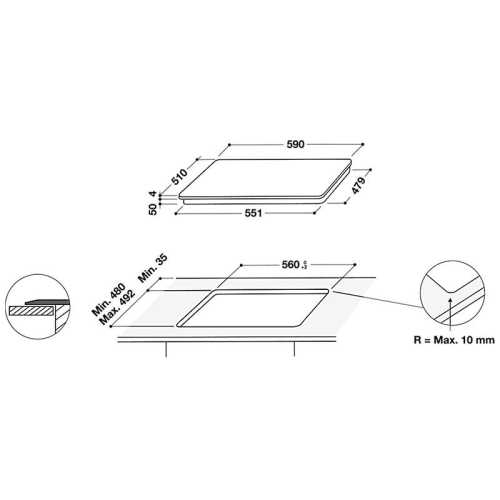 Placa Induccion Whirlpool WLB2760BF