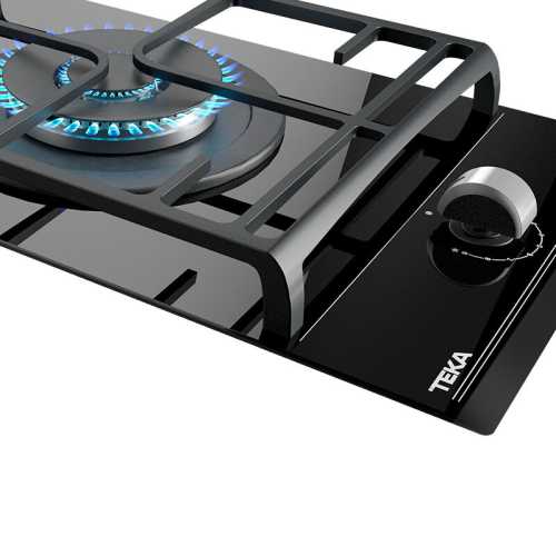 Modular Gas Wok Crystal Plate Teka GZC31330XBA BUT(NAT)