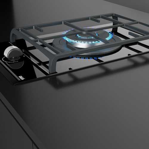 Modular Gas Wok Crystal Plate Teka GZC31330XBA BUT(NAT)