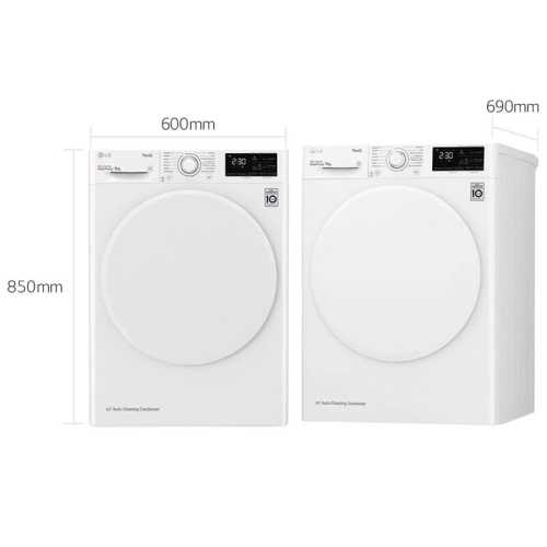 Secadora 9Kg LG RH90V3AV0N