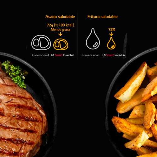 Microondas LG MH7265DPS con grill