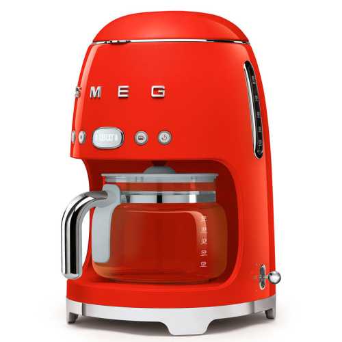 Koffiemachine druppel Smeg DCF02RDEU rood