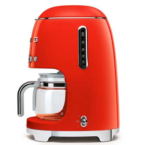 Koffiemachine druppel Smeg DCF02RDEU rood