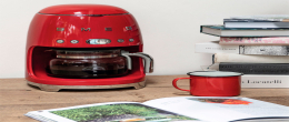 Koffiemachine druppel Smeg DCF02RDEU rood