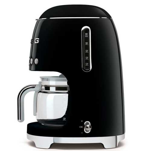 Koffiemachine druppel Smeg DCF02BLEU zwart