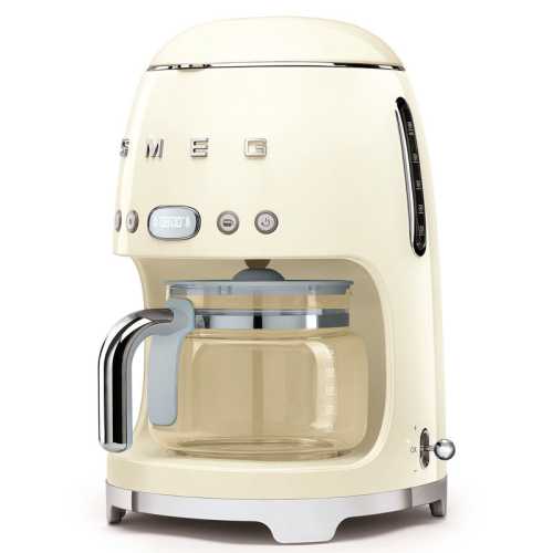 Cafetera Goteo Smeg DCF02CREU Crema