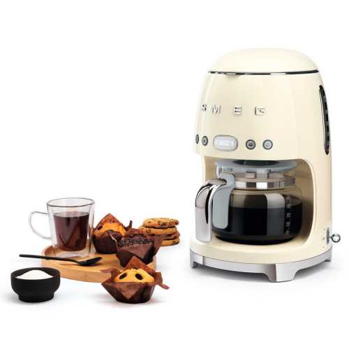 Cafetera Goteo Smeg DCF02CREU Crema