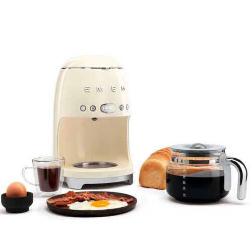 Cafetera Goteo Smeg DCF02CREU Crema