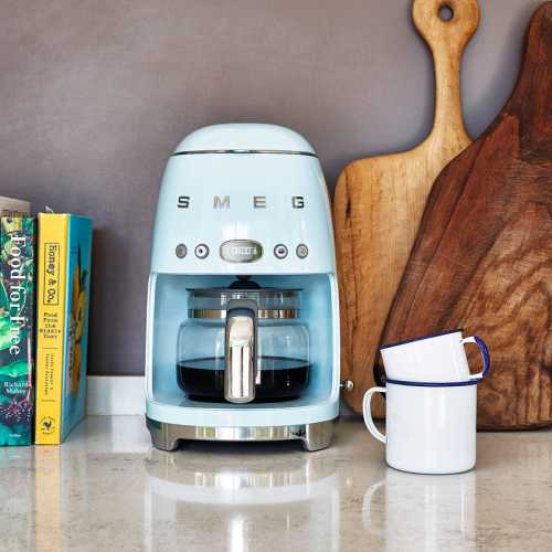 Koffiemachine druppel Smeg DCF02PBEU BLUE PASTEL